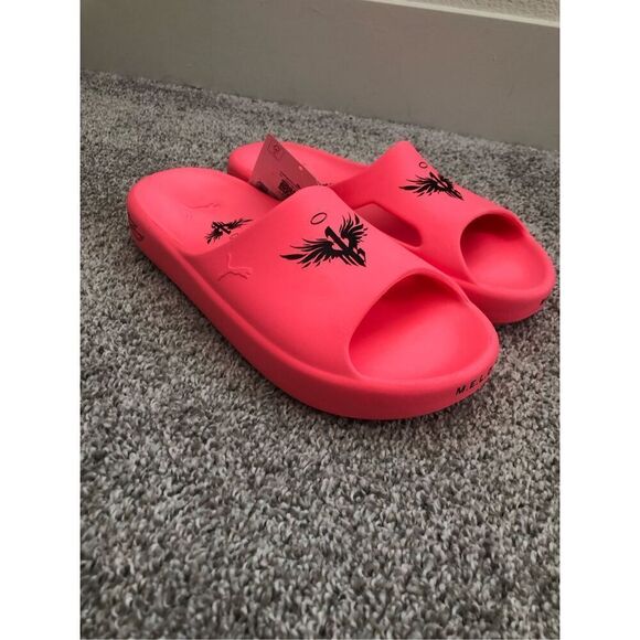 Puma Shibui Cat MB.02 Slides Sunset Glow Men's Size 10 - Picture 5 of 8